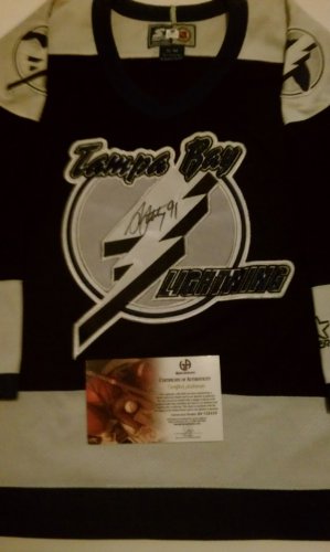 Steven Stamkos Signed Tampa Bay Lightning Jersey