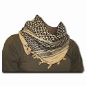 Desert Scarf in Tan & Black, Trendy High Quality Scarf
