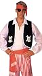 Pirate Kit Adult Halloween Costume 4 Piece Set One Size