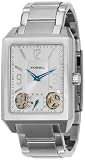 Fossil Mens Metal Dress Watch - Silver Dial - Twist Series