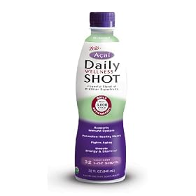 Zola Brazilian Superfruits Daily Wellness Shot, 32-Servings, 32 Ounce Bottle