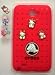 Heart Stickers Crocs Silicone Soft Case for Samsung I9220/9228
