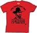 Chuck Norris Martial Arts Movie Star GLOBAL WARMING Adult Red Tee T-Shirt