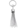 Crystalline Gem Heart Circular Barbell Nipple Tassel