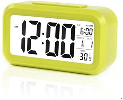 HURRAH 5.3" Digital Alarm Clock (Green)