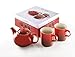 Le Creuset Stoneware Tea for Two Set, Cerise