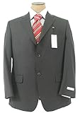 Calvin Klein Mens 2B Gray Shadow Stripe Wool Sport Coat Jacket- Size 44S Calvin Klein Mens 2B Gray Shadow Stripe Wool Sport Coat Jacket- Size 44S