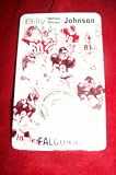 Atlanta Falcons Collectible Coin -Billy "White Shoes" Johnson - 1998 NFC Champions