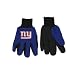 New York Giants Two-Tone Gloves