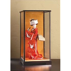 Porcelain Geisha Doll by