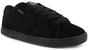 Mens Airwalk Leather Lace Up Skate Shoes. - Black/Black - UK 7-12