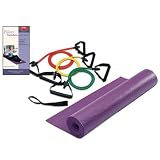 SPRI Pilates Anywhere Anytime Travel Kit: Mat, 3 Xertubes, Door Attach, VHS Video