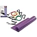 Sporting Goods : SPRI P-AWAT Pilates Anywhere/Anytime Kit (3 Exertube Bands, Mat, Video and Door Attachment)