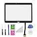 Black Touch Screen Digitizer Panel Glass Replacement Part For Samsung Galaxy Tab 4 10.1 SM-T530 T531 T535 PreInstalled Adhesive and Tools