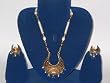 Unique Gift Meenakari Necklace Set and Earring In Multi Beads-3pc Set(Brand New)