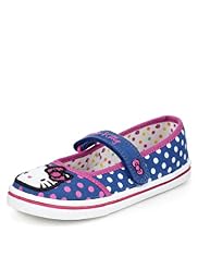 Hello Kitty Riptape Spotted Trainers