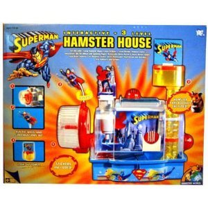 Superman Interactive Hamster House - 3 Level