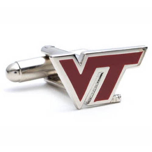 Virginia Tech Hokies NCAA Cufflinks w Jewelry Box