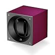 Swiss Kubik Single Watch Winder - Purple Anodized Aluminum