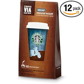 Starbucks VIA® Ready Brew Decaf Italian Roast Coffee by Starbucks Coffee