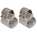 Weaver 49734, Rings, See-Thru, Sym Cap, Rgr 10/22, Stainless Steel