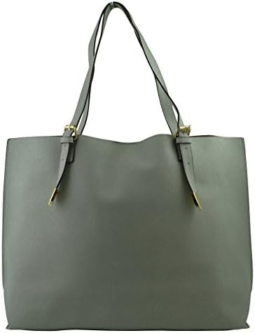 Women's Faux Leather Tote / Hobo/ Handbag / Satchel with Wristlet (Mint)