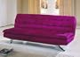 Home Elegance 4788rd Violet Red Micro Fiber Futon/sofa