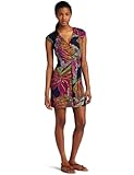 IMAGE OF Laundry By Shelli Segal Womens Butterfly Print Jersey Dress,Ink Blot Multi,10