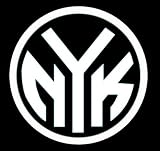 NEW YORK KNICKS "NYK" LOGO - 5.5" WHITE Decal - Vinyl Decal Window Sticker - New York Knicks #17 - Notebook, Laptop, Ipad, Window, Wall, Car, Truck, Motorcycle - NOTEBOOK, LAPTOP, WINDOWS, WALLS, CARS, TRUCKS, MOTORCYCLES, ETC.