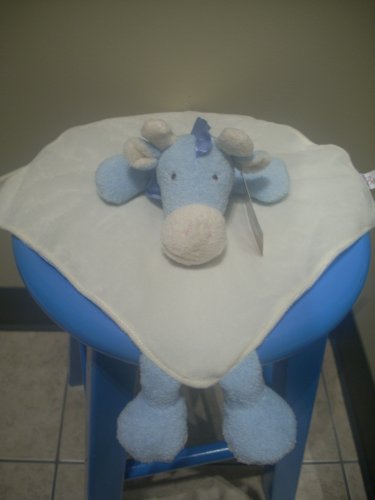 Blue Giraffe Security Blanket