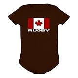 FLAG CANADA Rugby ベビーボディ