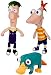 All Products : Disney Phineas and Ferb Set of 3 Plush 9 Inch Figures [Phineas, Ferb & Perry]