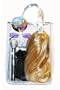 Hannah Montana Tote Bag with Wig and Assorted Accessories, Silver