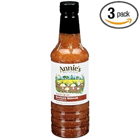 Annie's Naturals Shiitake & Sesame Vinaigrette, 1-Liter Bottle (Pack of 3)