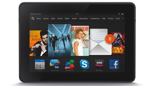 Kindle Fire HDX 7" (17 cm), écran HDX, Wi-Fi, 16 Go - Avec offres spéciales