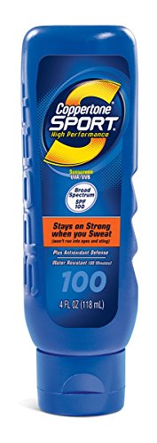 Coppertone SPF 100 Sport Lotion, 4 Fluid Ounce