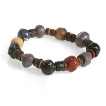 Clay and Wood Bracelet "Bead Daring" -Fair Trade Gifts