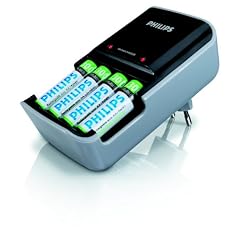 Philips SCB 2025 NB / 12 Stecker-Ladeger�t (inkl. 4 AA-Akkus 1300mAh)