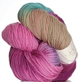 Lorna's Laces Yarn - Shepherd Worsted Yarn - Desert Flower (Pinks, Aqua, & Beige) - 100