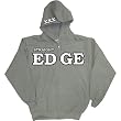 EDGE - Straight Edge - Gray Zip Up Hoodie