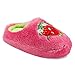 Shopkins Little Girls' Plush Applique Slippers