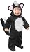 Child's Toddler Black Skunk Costume (2-4T)