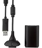 Official Xbox 360 Play and Charge Kit - Black (Xbox 360)