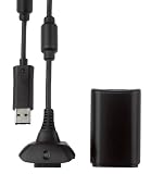 Play and Charge Kit - Black (Xbox 360)