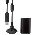 Play and Charge Kit - Black (Xbox 360)