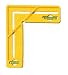 Level Best 853 4-in-1 Multi-Tool Square with Level, Yellow, 6-Inch