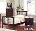 Full Size Bed Contemporary Style Espresso Finish