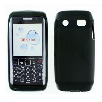 Blackberry pearl 9100 Black Crystal Skin Case