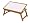 Winsome 98721 Flip Top Bed Tray - White/Natural Finish