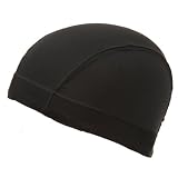 Heavyweight Spandex Dome Cap-Black W15S16E